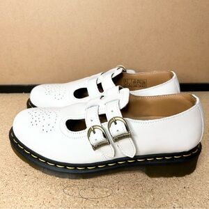 NWT Dr.Martens Women's 8065 Mary Jane White Shoes Size 8